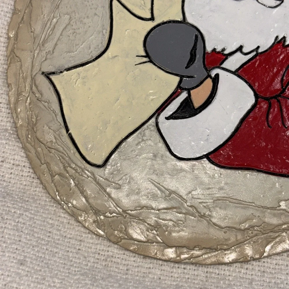 Grandpa is The Next Best Thing To Santa Claus Wall‎ Hanging Plaque